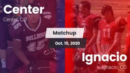 Matchup: Center vs. Ignacio  2020