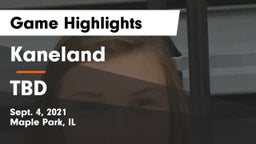 Kaneland  vs TBD Game Highlights - Sept. 4, 2021