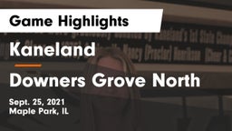 Kaneland  vs Downers Grove North Game Highlights - Sept. 25, 2021