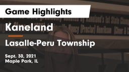 Kaneland  vs Lasalle-Peru Township Game Highlights - Sept. 30, 2021