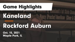 Kaneland  vs Rockford Auburn Game Highlights - Oct. 15, 2021