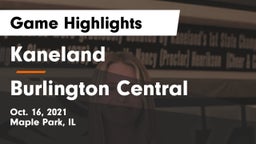 Kaneland  vs Burlington Central Game Highlights - Oct. 16, 2021