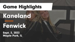 Kaneland  vs Fenwick Game Highlights - Sept. 3, 2022