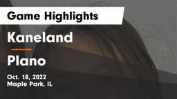 Kaneland  vs Plano Game Highlights - Oct. 18, 2022