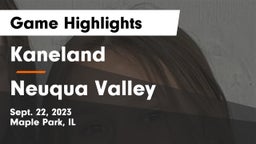 Kaneland  vs Neuqua Valley  Game Highlights - Sept. 22, 2023