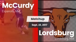 Matchup: McCurdy vs. Lordsburg  2017