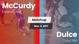 Matchup: McCurdy vs. Dulce  2017
