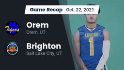 Recap: Orem  vs. Brighton  2021