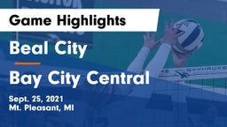 Beal City  vs Bay City Central  Game Highlights - Sept. 25, 2021