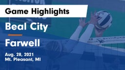 Beal City  vs Farwell  Game Highlights - Aug. 28, 2021