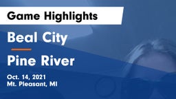 Beal City  vs Pine River  Game Highlights - Oct. 14, 2021