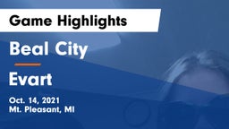 Beal City  vs Evart  Game Highlights - Oct. 14, 2021