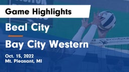 Beal City  vs Bay City Western  Game Highlights - Oct. 15, 2022