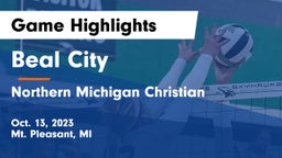 Beal City  vs Northern Michigan Christian  Game Highlights - Oct. 13, 2023