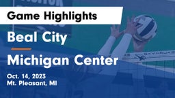 Beal City  vs Michigan Center  Game Highlights - Oct. 14, 2023