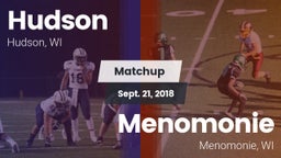 Matchup: Hudson vs. Menomonie  2018