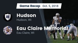 Recap: Hudson  vs. Eau Claire Memorial  2018