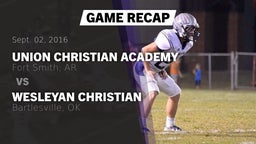 Recap: Union Christian Academy  vs. Wesleyan Christian  2016