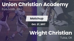 Matchup: Union Christian Acad vs. Wright Christian  2017
