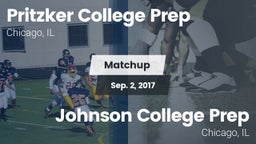 Matchup: Pritzker College Pre vs. Johnson College Prep  2017