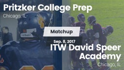 Matchup: Pritzker College Pre vs. ITW David Speer Academy 2017
