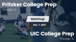 Matchup: Pritzker College Pre vs. UIC College Prep 2017