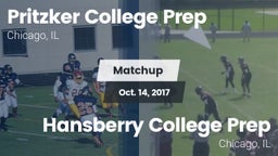 Matchup: Pritzker College Pre vs. Hansberry College Prep  2017
