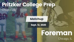 Matchup: Pritzker College Pre vs. Foreman  2020