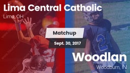 Matchup: Lima Central Catholi vs. Woodlan  2017