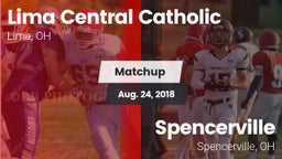 Matchup: Lima Central Catholi vs. Spencerville  2018