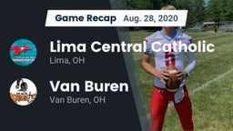 Recap: Lima Central Catholic  vs. Van Buren  2020