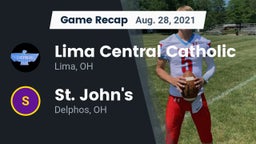 Recap: Lima Central Catholic  vs. St. John's  2021