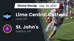 Recap: Lima Central Catholic  vs. St. John's  2022