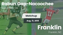 Matchup: Rabun Gap-Nacoochee vs. Franklin  2018