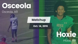 Matchup: Osceola vs. Hoxie  2016