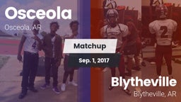 Matchup: Osceola vs. Blytheville  2017