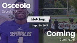 Matchup: Osceola vs. Corning  2017