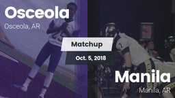 Matchup: Osceola vs. Manila  2018