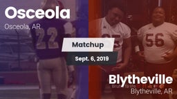Matchup: Osceola vs. Blytheville  2019