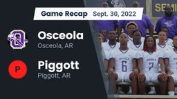 Recap: Osceola  vs. Piggott  2022