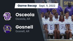 Recap: Osceola  vs. Gosnell  2022