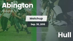 Matchup: Abington vs. Hull 2016