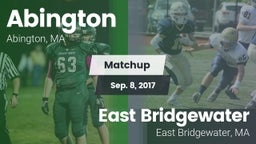 Matchup: Abington vs. East Bridgewater  2017