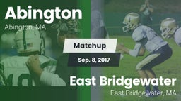 Matchup: Abington vs. East Bridgewater  2016