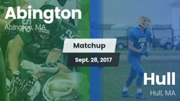 Matchup: Abington vs. Hull  2016