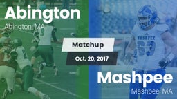 Matchup: Abington vs. Mashpee  2017
