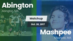 Matchup: Abington vs. Mashpee  2016