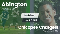 Matchup: Abington vs. Chicopee Chargers 2018
