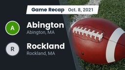 Recap: Abington  vs. Rockland   2021