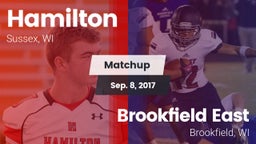 Matchup: Hamilton vs. Brookfield East  2017